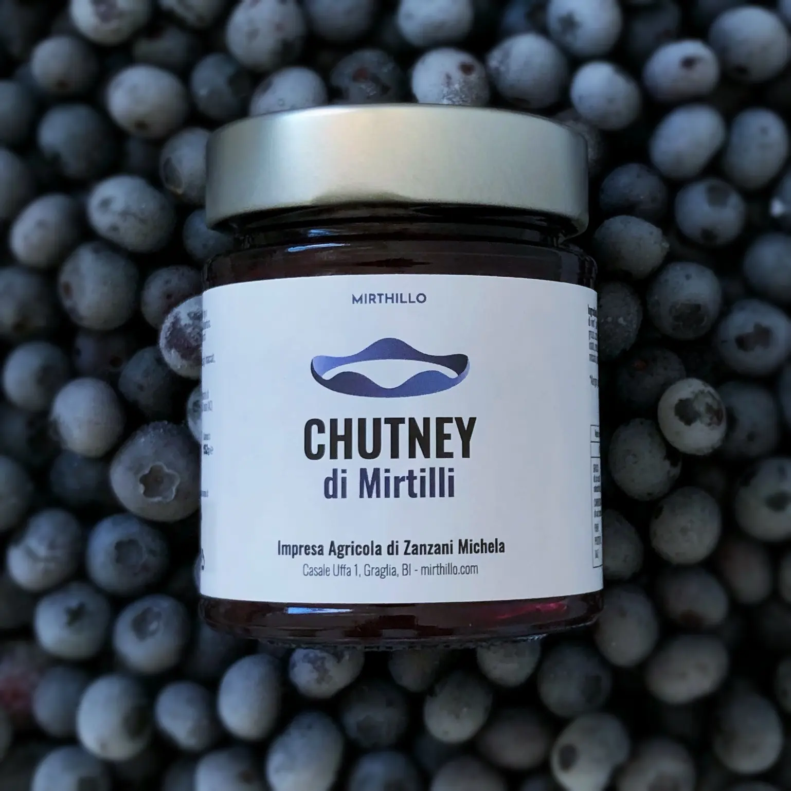 Chutney di mirtilli